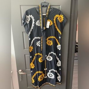 Tory Burch Black Embroidered Dress!